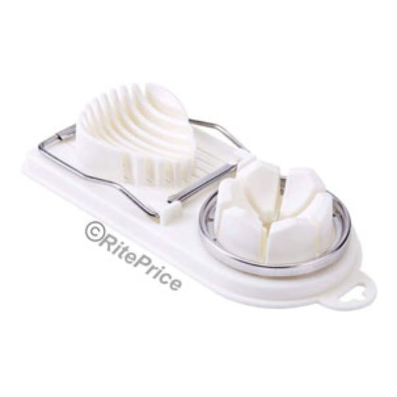 2 In 1 Stainless Steel Boiled Egg Slicer Mushroom Tomato Kitchen Choper (2 Pack) - Picture 9 of 10